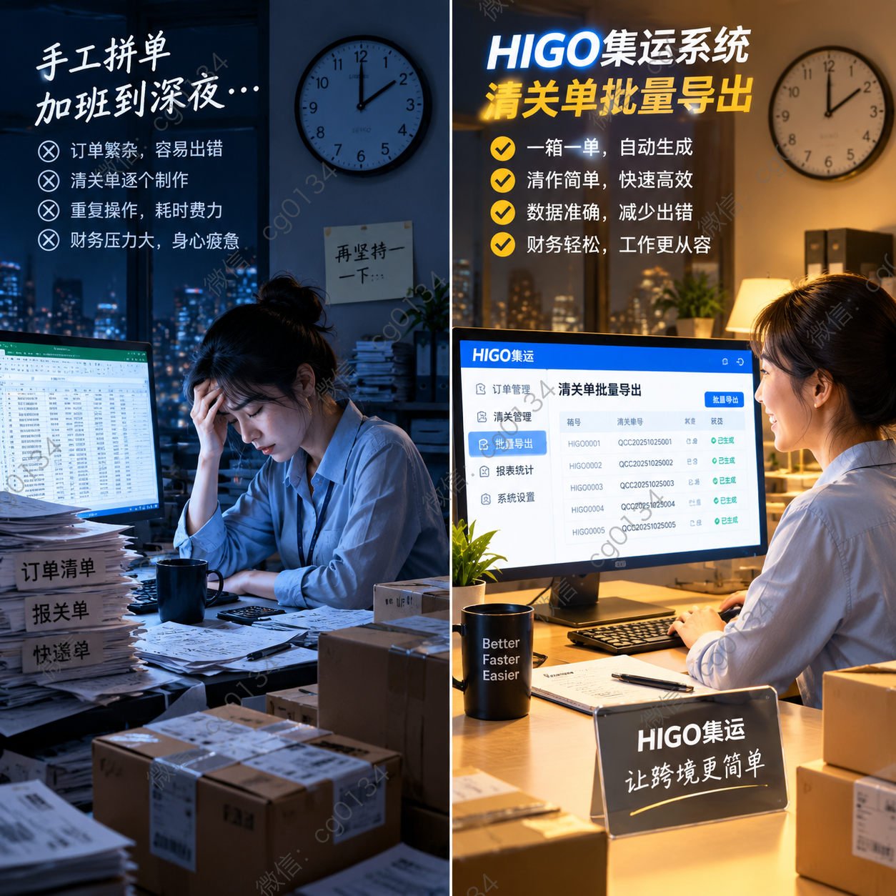 头程装柜前，别让财务手工拼单